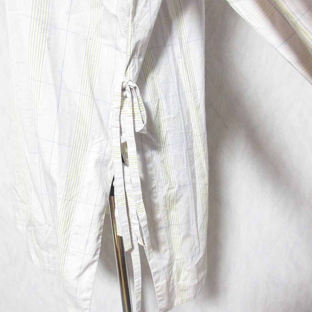 Other Other yori Frill Shoulder Check Blouse Others Tops YR1921-012SP DUTY FREE for USA Size ONE SIZE - 6 Thumbnail