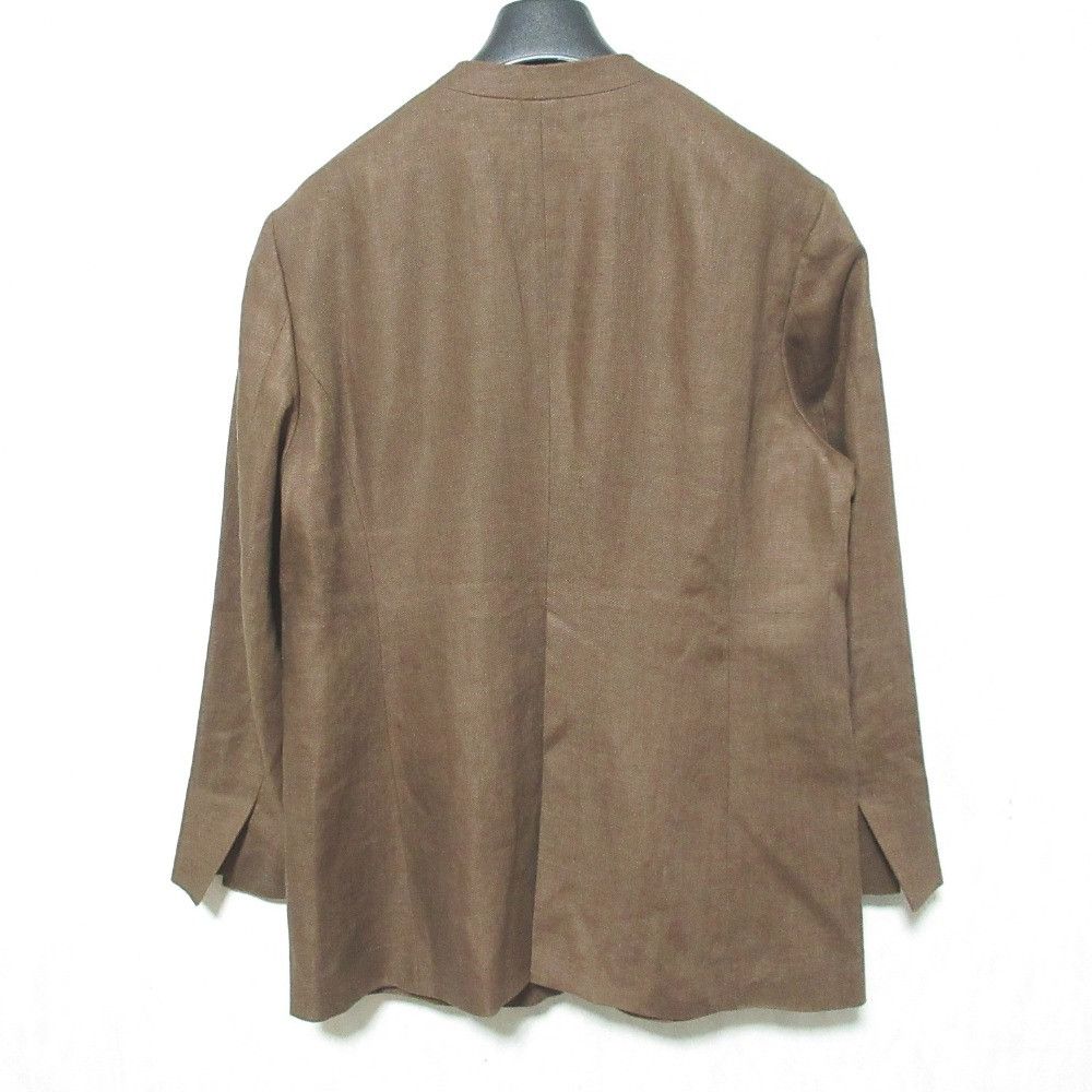 Other Other BEAUTY&YOUTH Linen Collarless Jacket Natural Material Outerwear 1622-144-1110 DUTY FREE for USA Size ONE SIZE - 2 Thumbnail