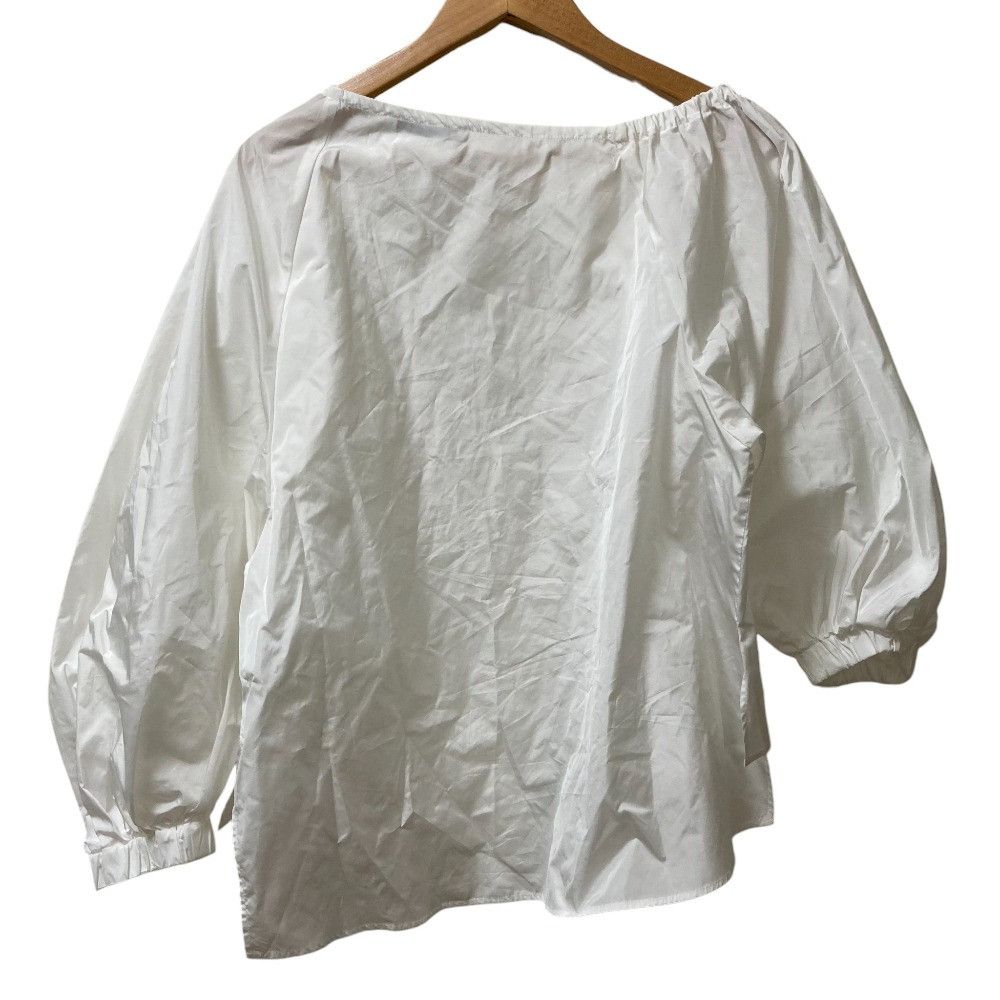 Other Other Alunc Asymmetry Balloon Blouse Cotton Tops DUTY FREE for USA Size ONE SIZE - 3 Thumbnail