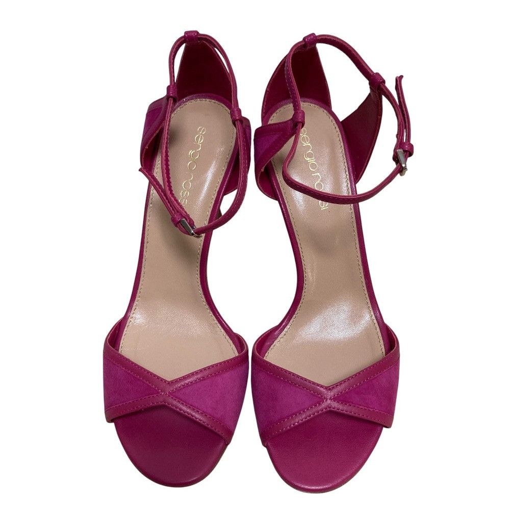 Other Other Sergio Rossi Suede Heel Sandals Suede Shoes DUTY FREE for USA Size ONE SIZE - 2 Thumbnail