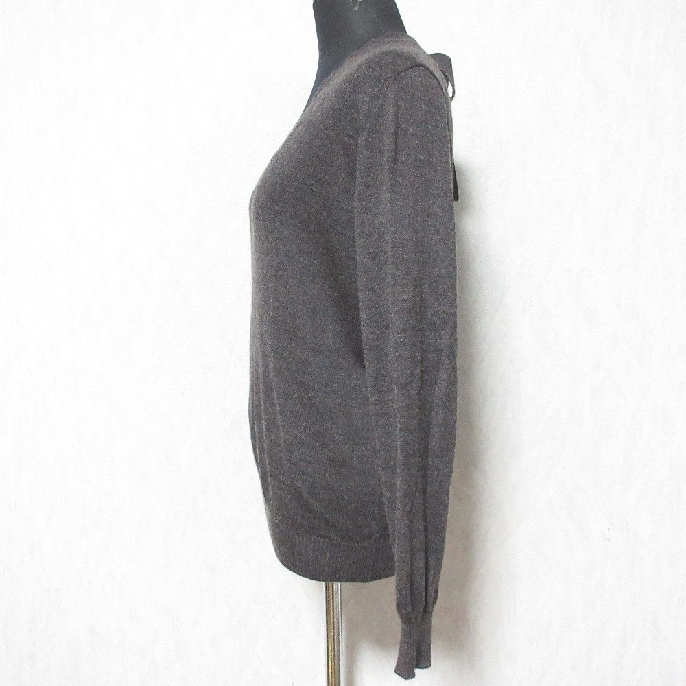 Other Other Drawer 18G Back Ribbon Cashmere Silk Knitwear Others Tops DUTY FREE for USA Size ONE SIZE - 3 Thumbnail