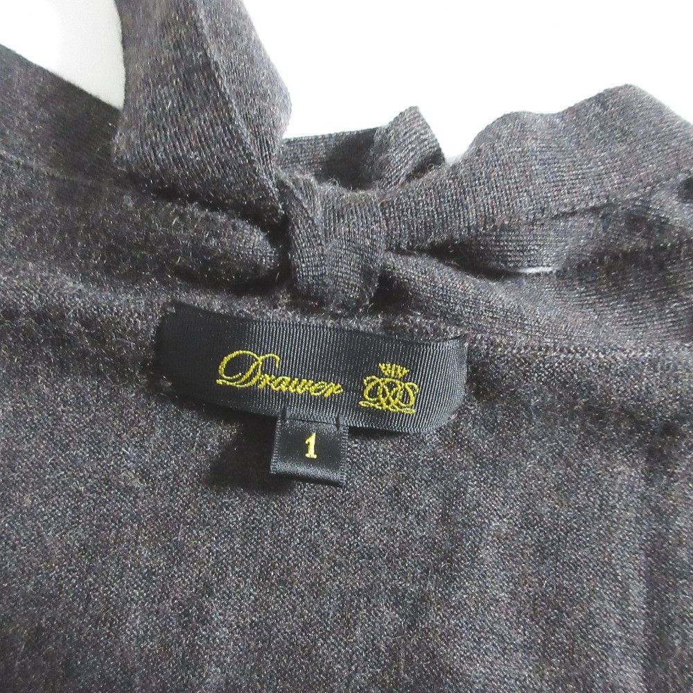 Other Other Drawer 18G Back Ribbon Cashmere Silk Knitwear Others Tops DUTY FREE for USA Size ONE SIZE - 6 Thumbnail