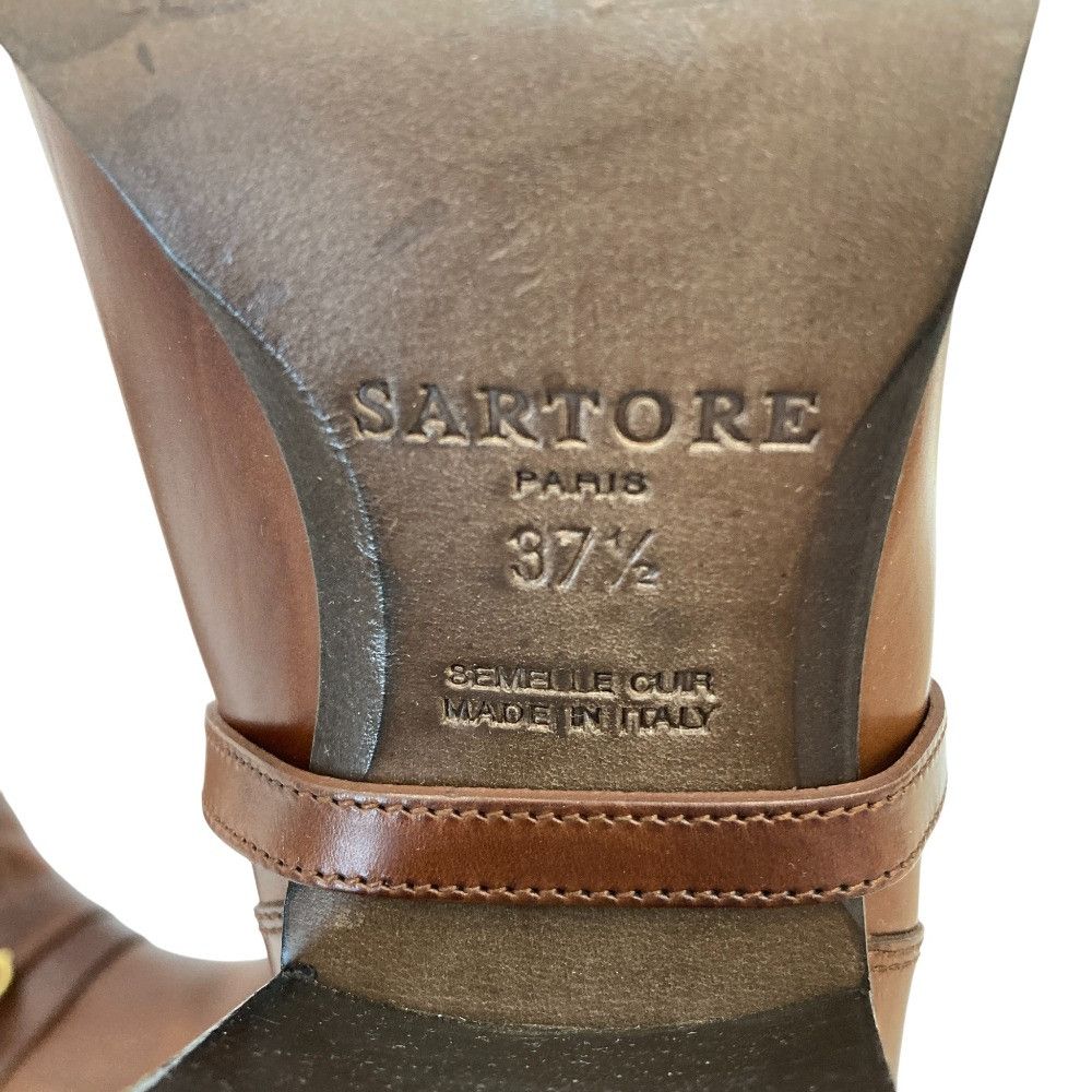 Other Other Sartore Leather Boots Leather Shoes DUTY FREE for USA Size ONE SIZE - 7 Thumbnail