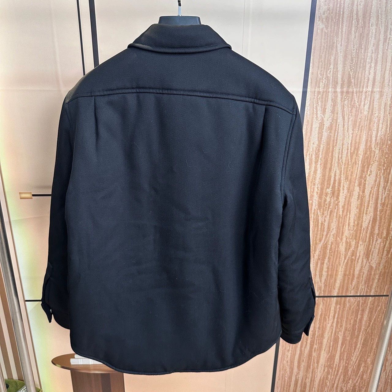 Loewe black cotton down jacket by Loewe Size US L / EU 52-54 / 3 - 2 Thumbnail