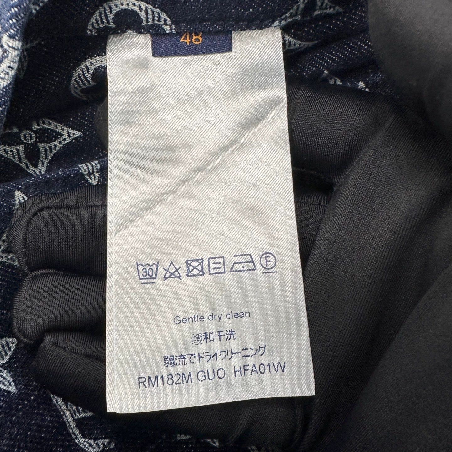 Louis Vuitton louis vuitton logo casual denim jacket Size US L / EU 52-54 / 3 - 4 Thumbnail