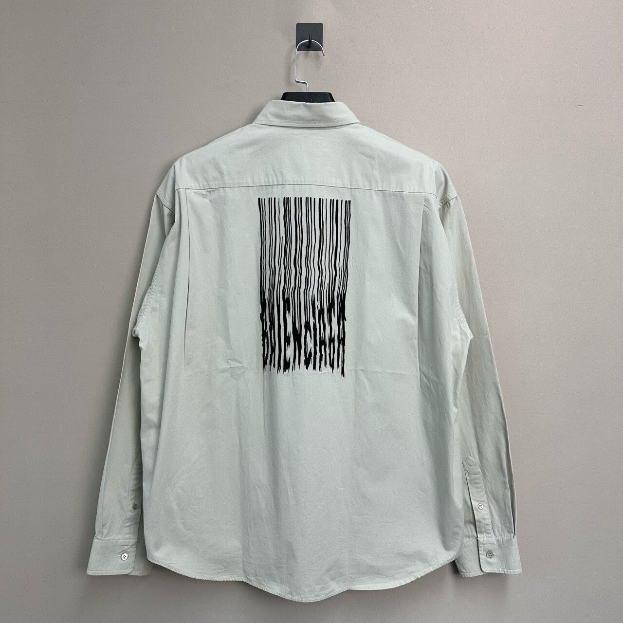 Balenciaga balenciaga embroidered shirt in light color Size US M / EU 48-50 / 2 - 2 Thumbnail
