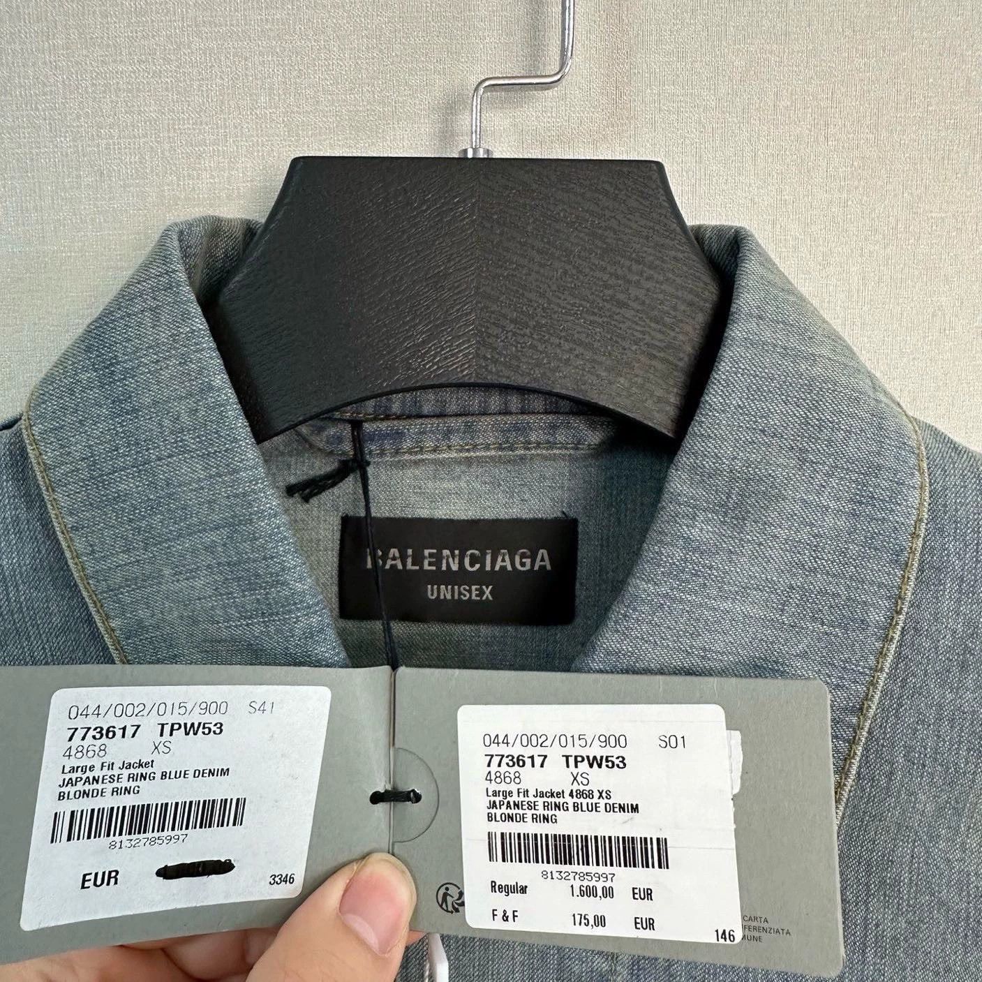 Balenciaga balenciaga sunset tower denim jacket xs Size US XS / EU 42 / 0 - 3 Thumbnail