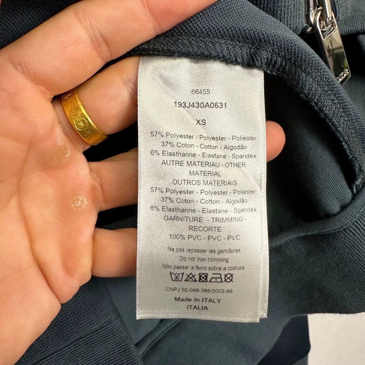Dior dior small logo zip-up jacket in xs Size XS / US 0-2 / IT 36-38 - 4 Thumbnail