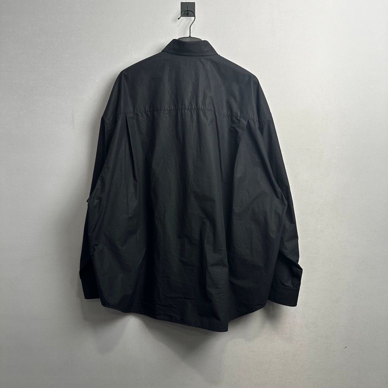 Balenciaga classic black long sleeve shirt by Balenciaga Size US L / EU 52-54 / 3 - 2 Thumbnail