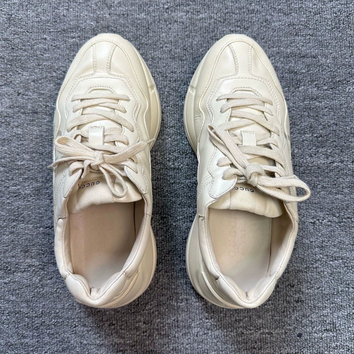 Gucci gucci classic dad sneakers in beige color Size US 7 / EU 40 - 4 Thumbnail
