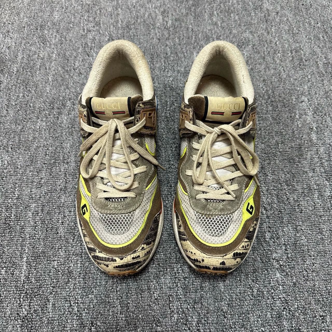 Gucci gucci ultrapace gray athletic sneakers size 42 Size US 9 / EU 42 - 2 Thumbnail