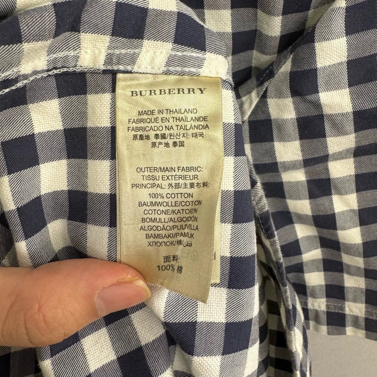 Burberry burberry check pocket logo shirt XXL Size US XXL / EU 58 / 5 - 3 Thumbnail