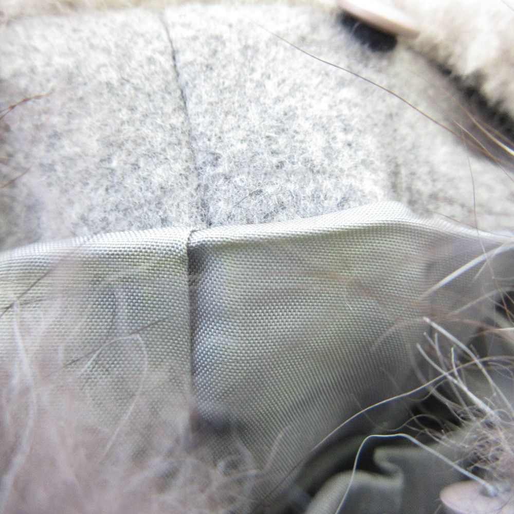 Other Other Rene Fox Fur Angora Wool Princess Coat Natural Material Outerwear DUTY FREE for USA Size ONE SIZE - 15 Thumbnail