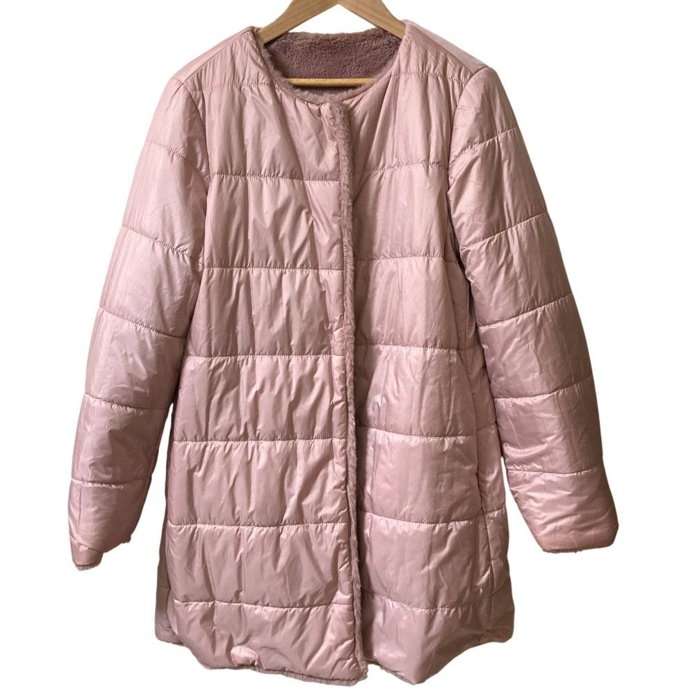 Other Other MAX&Co. Eco Fur Reversible Collarless Coat Others Outerwear DUTY FREE for USA Size ONE SIZE - 3 Thumbnail