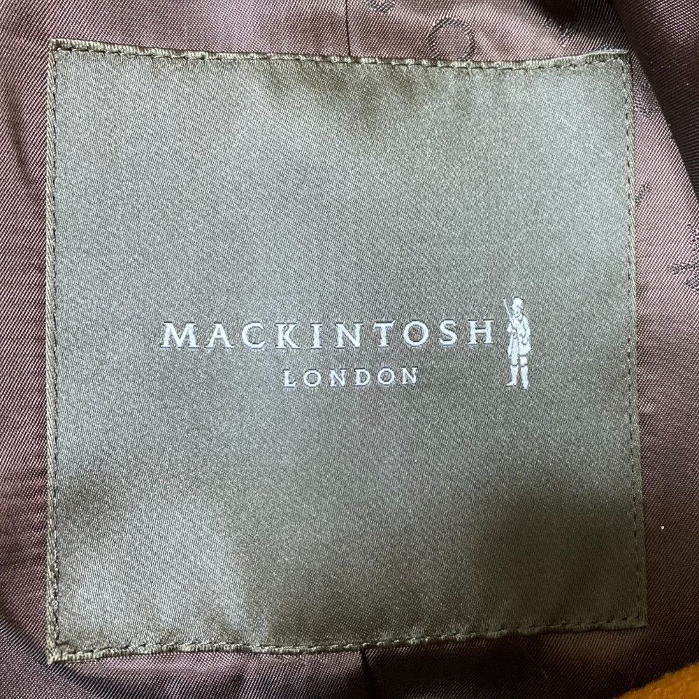 Other Other Mackintosh London Wool Hooded Coat Leather Outerwear DUTY FREE for USA Size ONE SIZE - 5 Thumbnail