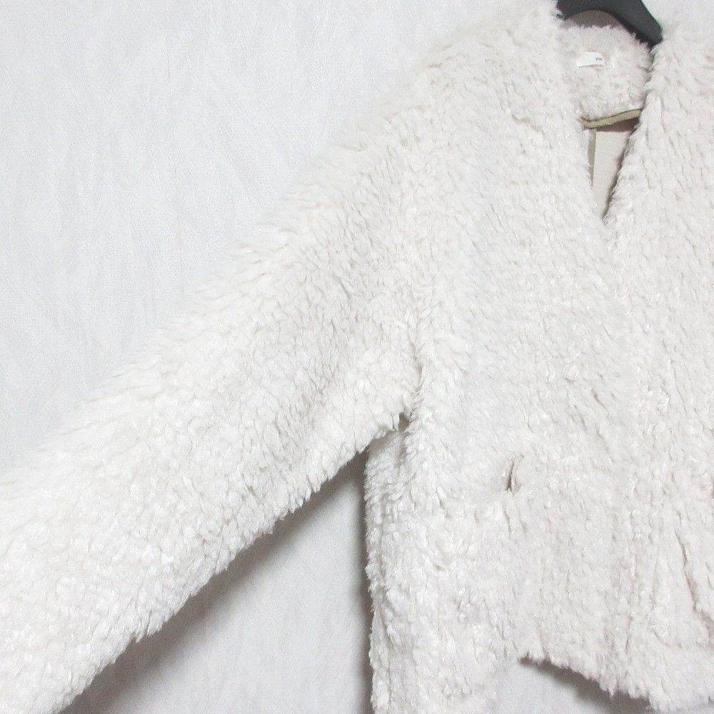 Other Other yori Poodle Boa Cardigan Jacket Others Outerwear YR1925-101AT DUTY FREE for USA Size ONE SIZE - 3 Thumbnail