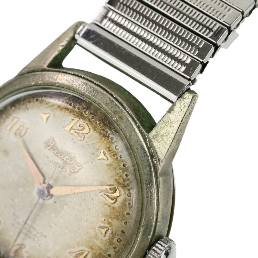 Breitling Breitling Breitling Stainless Steel Automatic Metal Automatic DUTY FREE for USA Size ONE SIZE - 10 Thumbnail