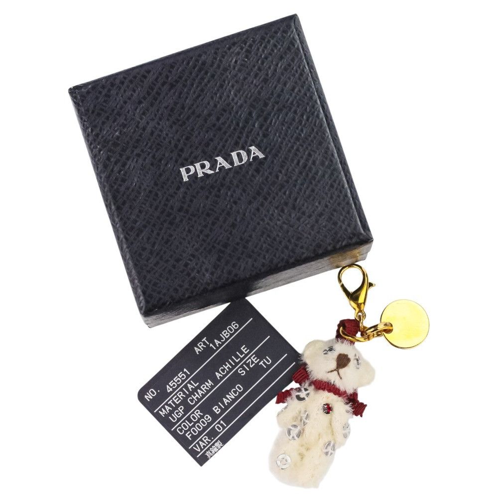 Prada Prada Prada Bear Mini Charm Key Holder Bag Charm Plastic Charm DUTY FREE for USA Size ONE SIZE - 11 Thumbnail