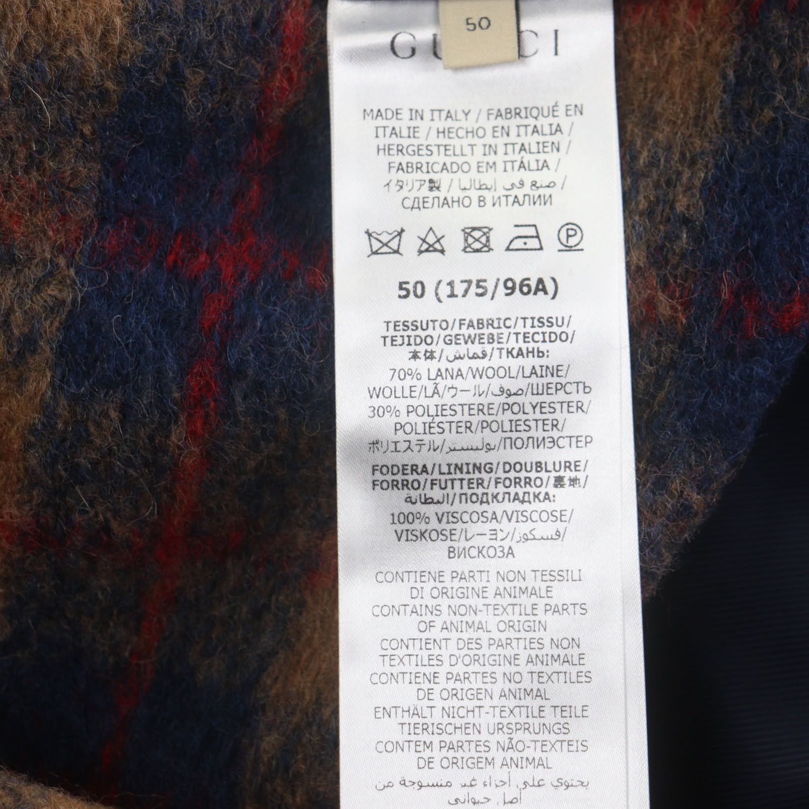 Gucci Gucci Gucci Wool Jacket Others Outerwear 770761 DUTY FREE for USA Size ONE SIZE - 9 Thumbnail