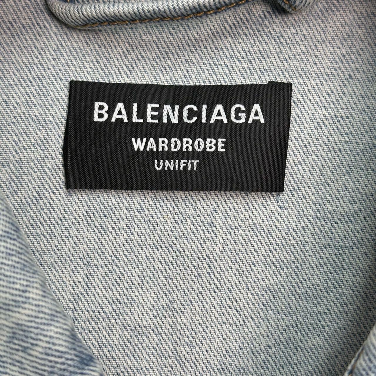 Balenciaga balenciaga flame letter denim jacket size 3 Size US M / EU 48-50 / 2 - 3 Thumbnail