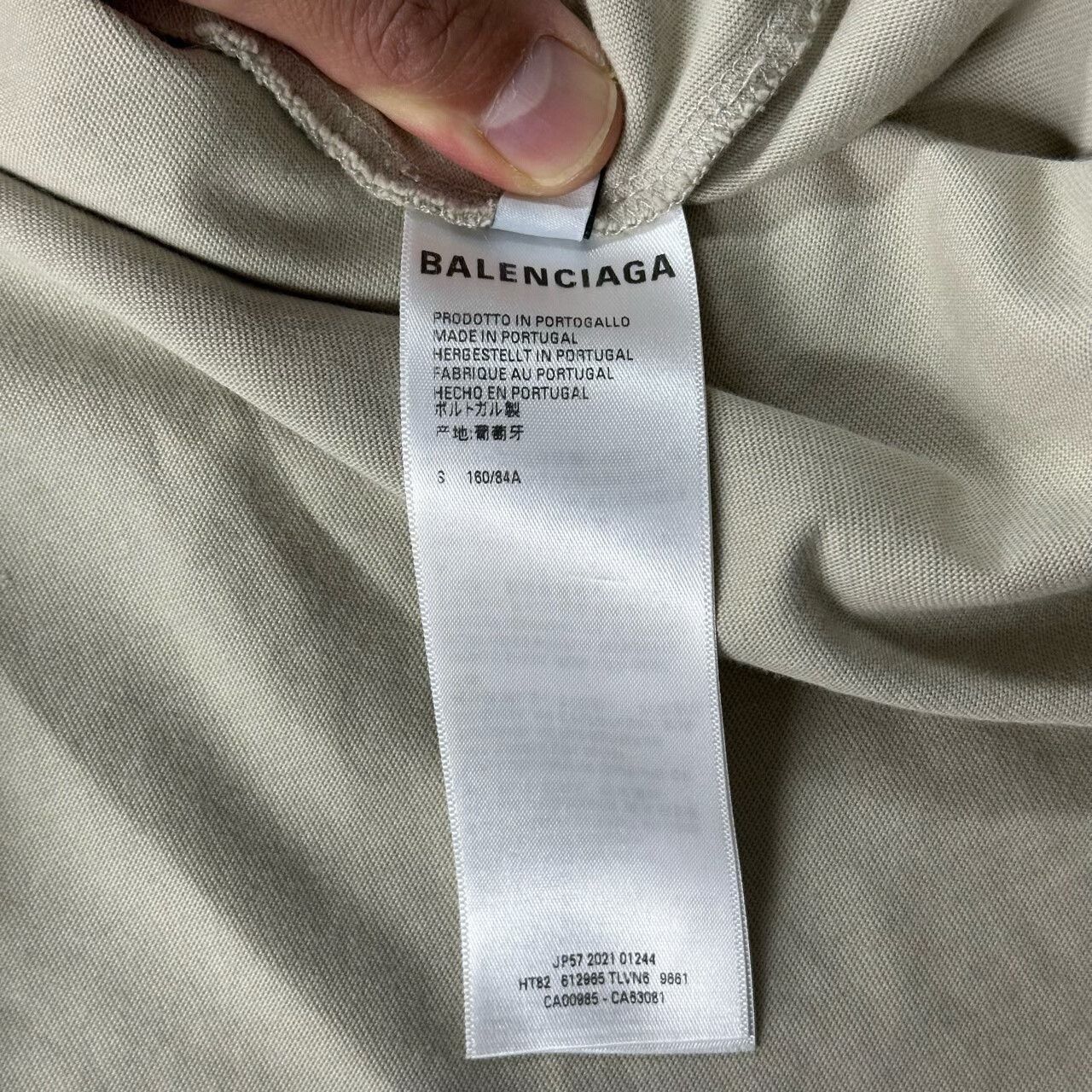 Balenciaga balenciaga year of the tiger limited t-shirt Size US S / EU 44-46 / 1 - 4 Thumbnail