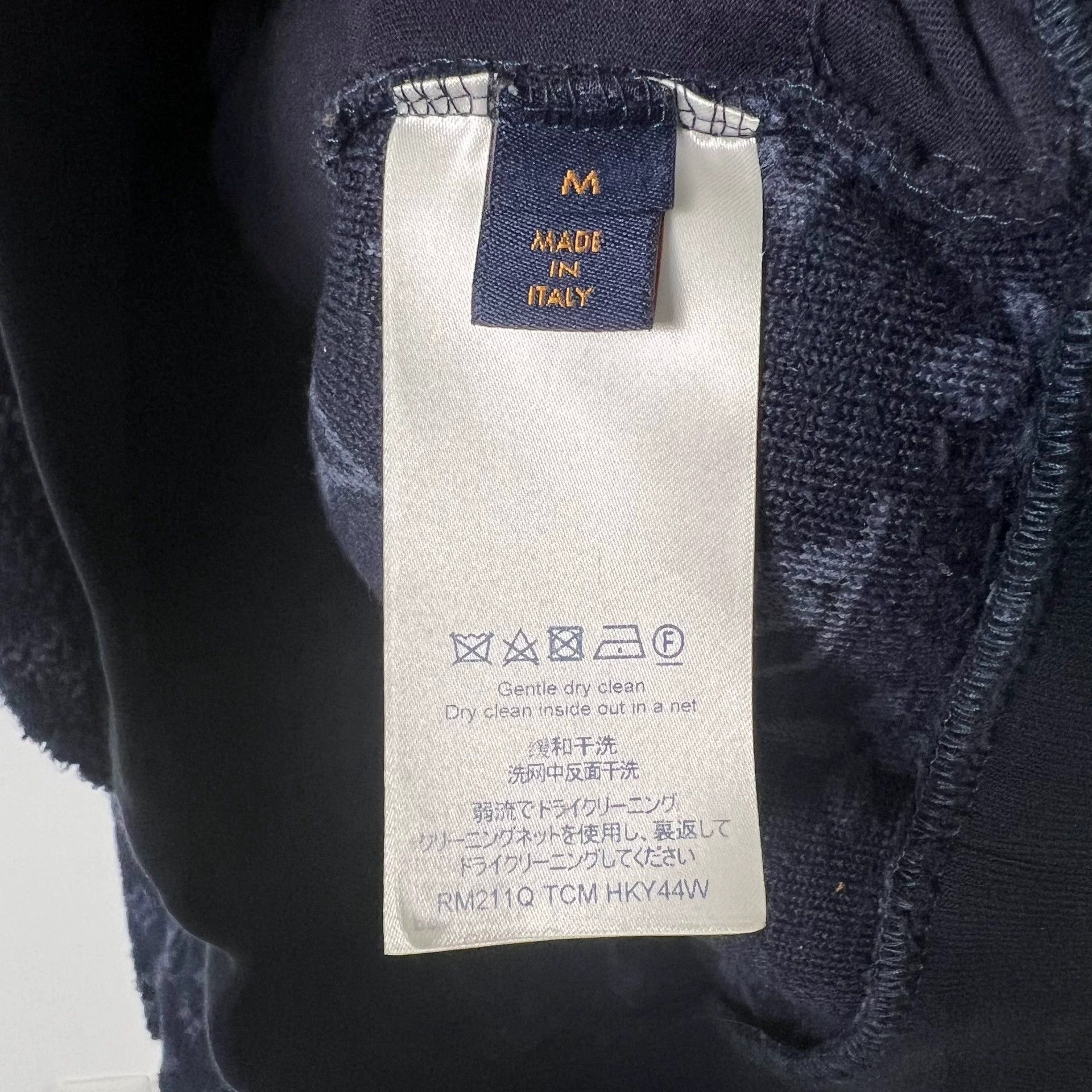 Louis Vuitton louis vuitton deep blue teddy jacket M size Size US M / EU 48-50 / 2 - 4 Thumbnail