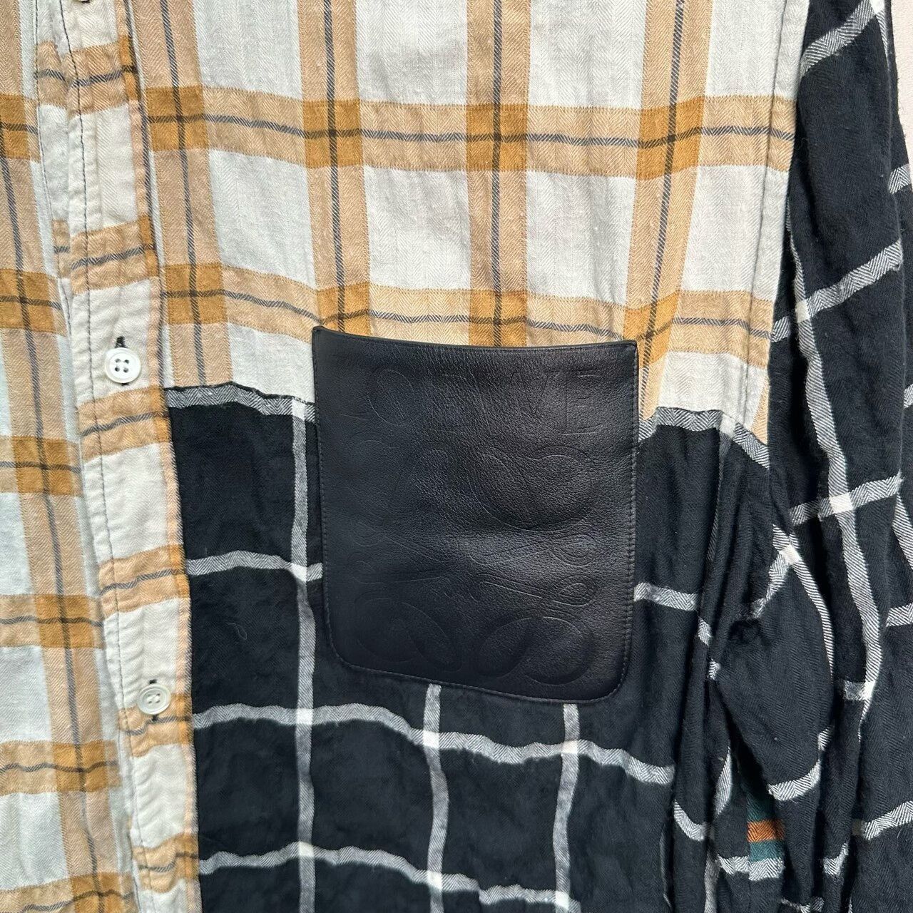 Loewe Loewe Long Sleeve Checkered Shirt Size US M / EU 48-50 / 2 - 3 Thumbnail