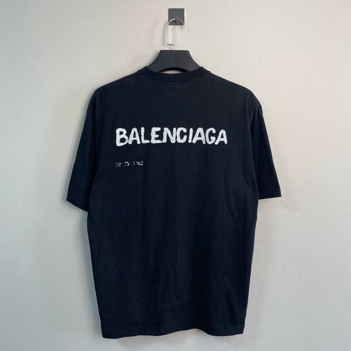 Balenciaga Balenciaga Black Short Sleeve T-Shirt XS Size US XS / EU 42 / 0 - 2 Thumbnail
