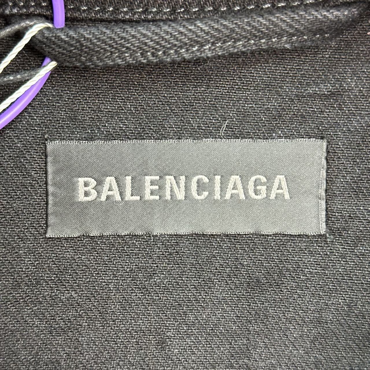 Balenciaga new balenciaga rhinestone denim jacket Size XS / US 0-2 / IT 36-38 - 3 Thumbnail