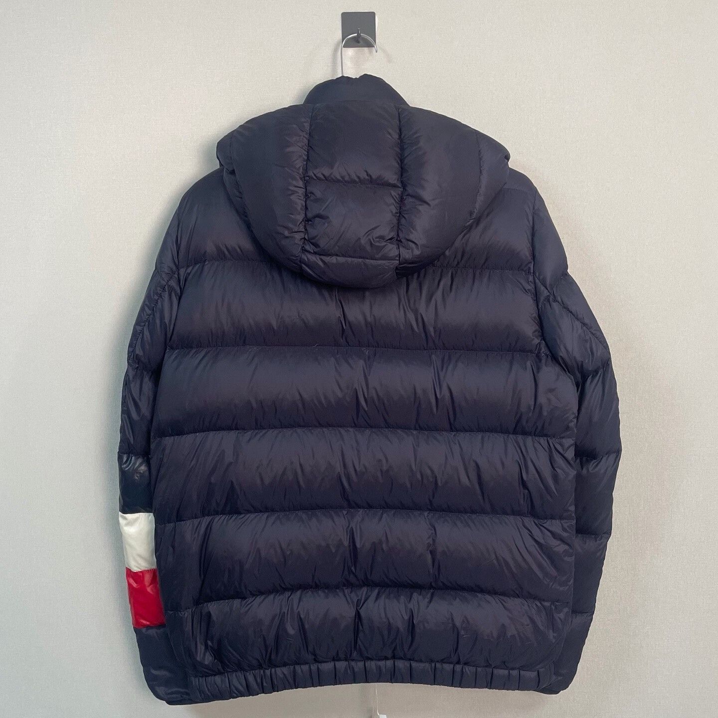 Moncler moncler striped down jacket with logo patches Size US M / EU 48-50 / 2 - 2 Thumbnail