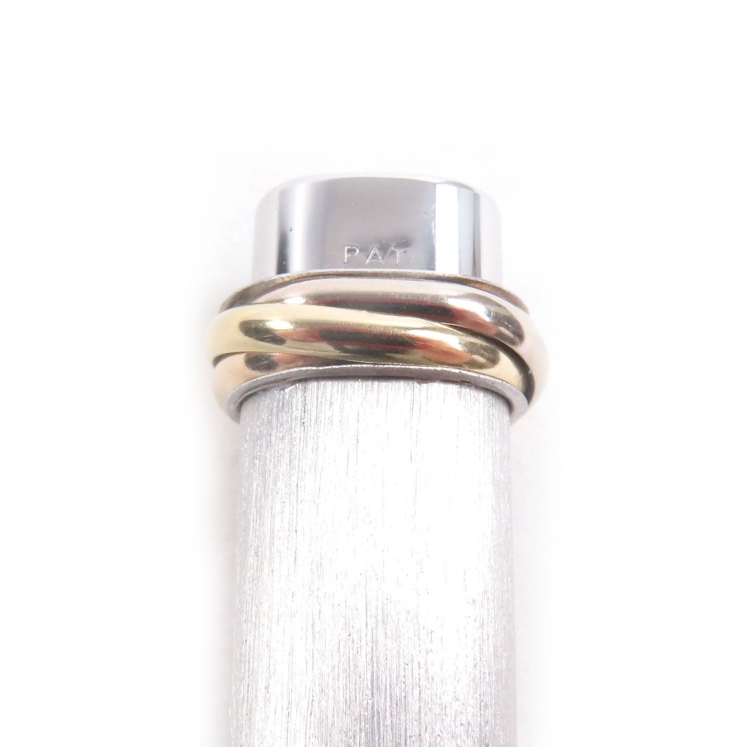 Cartier Cartier Cartier Trinity Silver Gold Ballpoint Pen Metal Pen DUTY FREE for USA Size ONE SIZE - 7 Thumbnail