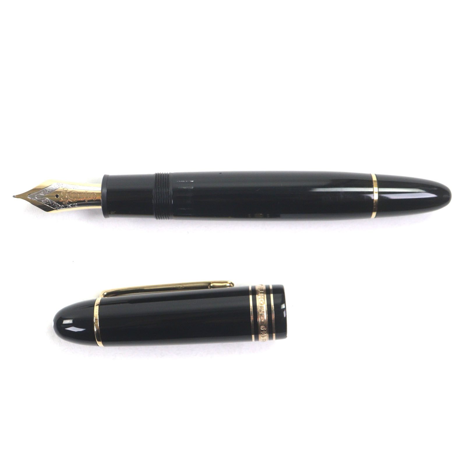 Montblanc Montblanc MONTBLANC Meisterstück Au750 Fountain Pen Metal Pen DUTY FREE for USA Size ONE SIZE - 3 Thumbnail