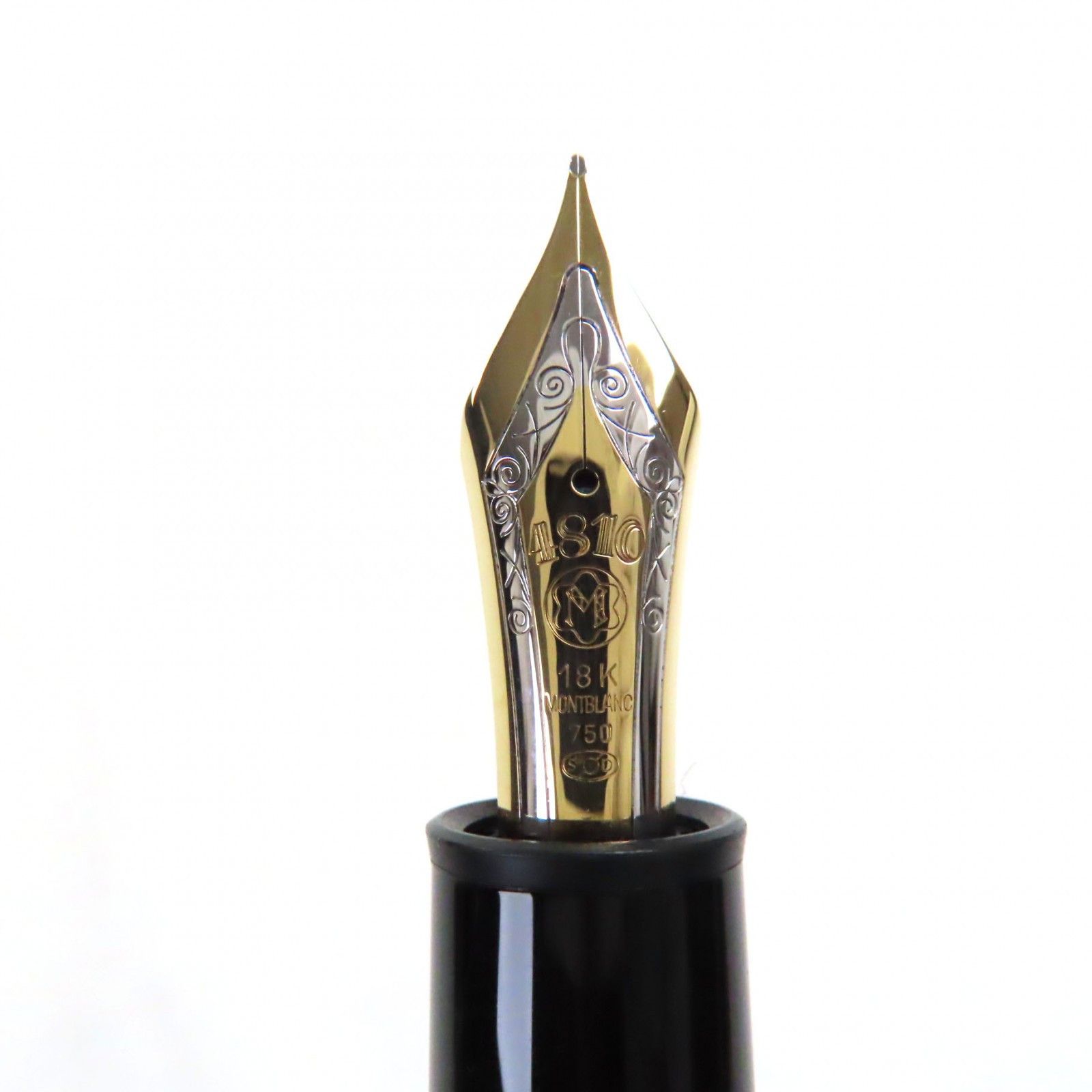 Montblanc Montblanc MONTBLANC Meisterstück Au750 Fountain Pen Metal Pen DUTY FREE for USA Size ONE SIZE - 5 Thumbnail