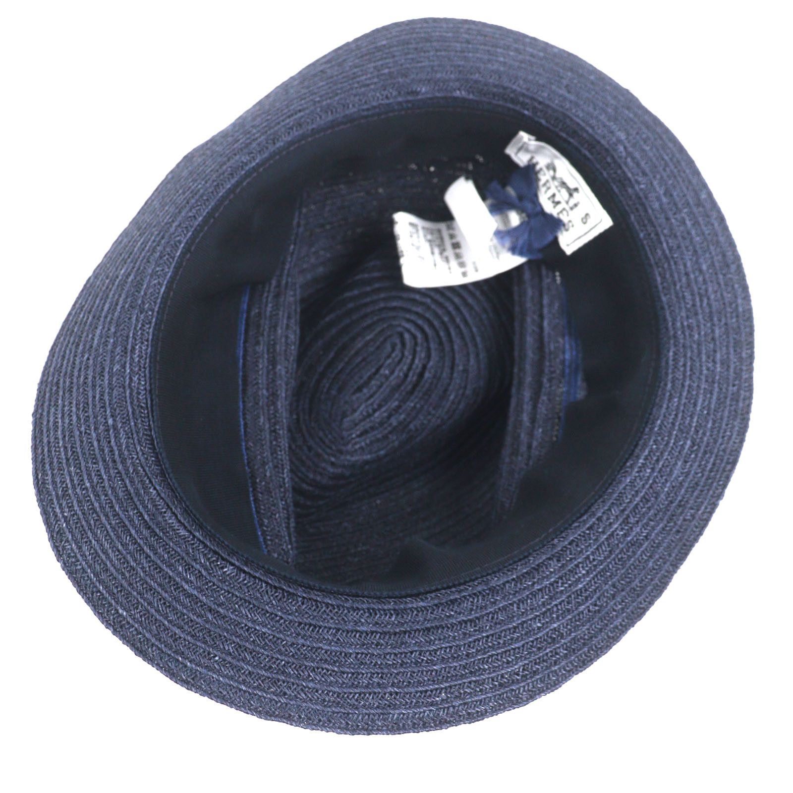 Hermes Hermes Hermès Raffia Serie58 Straw Fedora Hat Natural Material Hats DUTY FREE for USA Size ONE SIZE - 7 Thumbnail