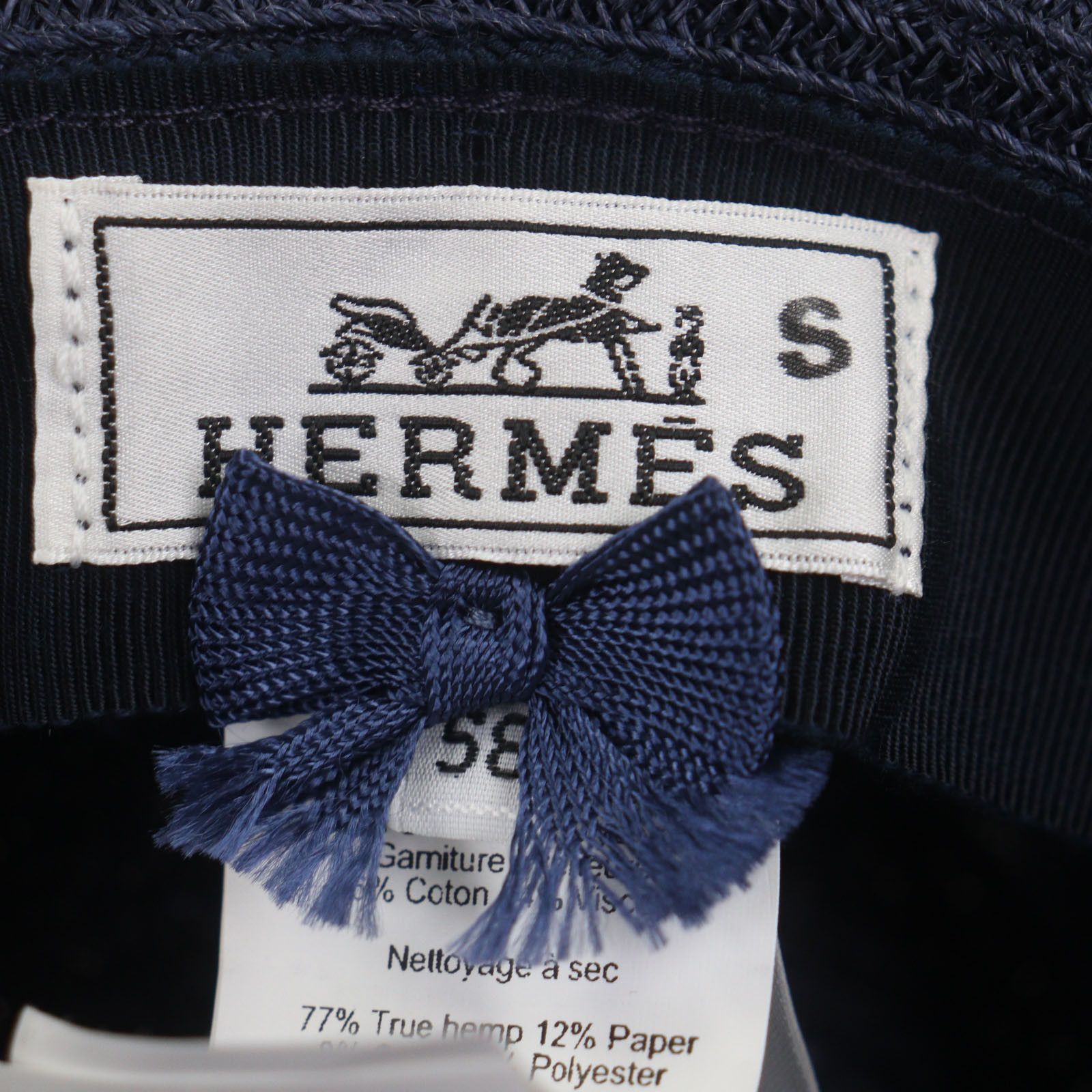 Hermes Hermes Hermès Raffia Serie58 Straw Fedora Hat Natural Material Hats DUTY FREE for USA Size ONE SIZE - 8 Thumbnail