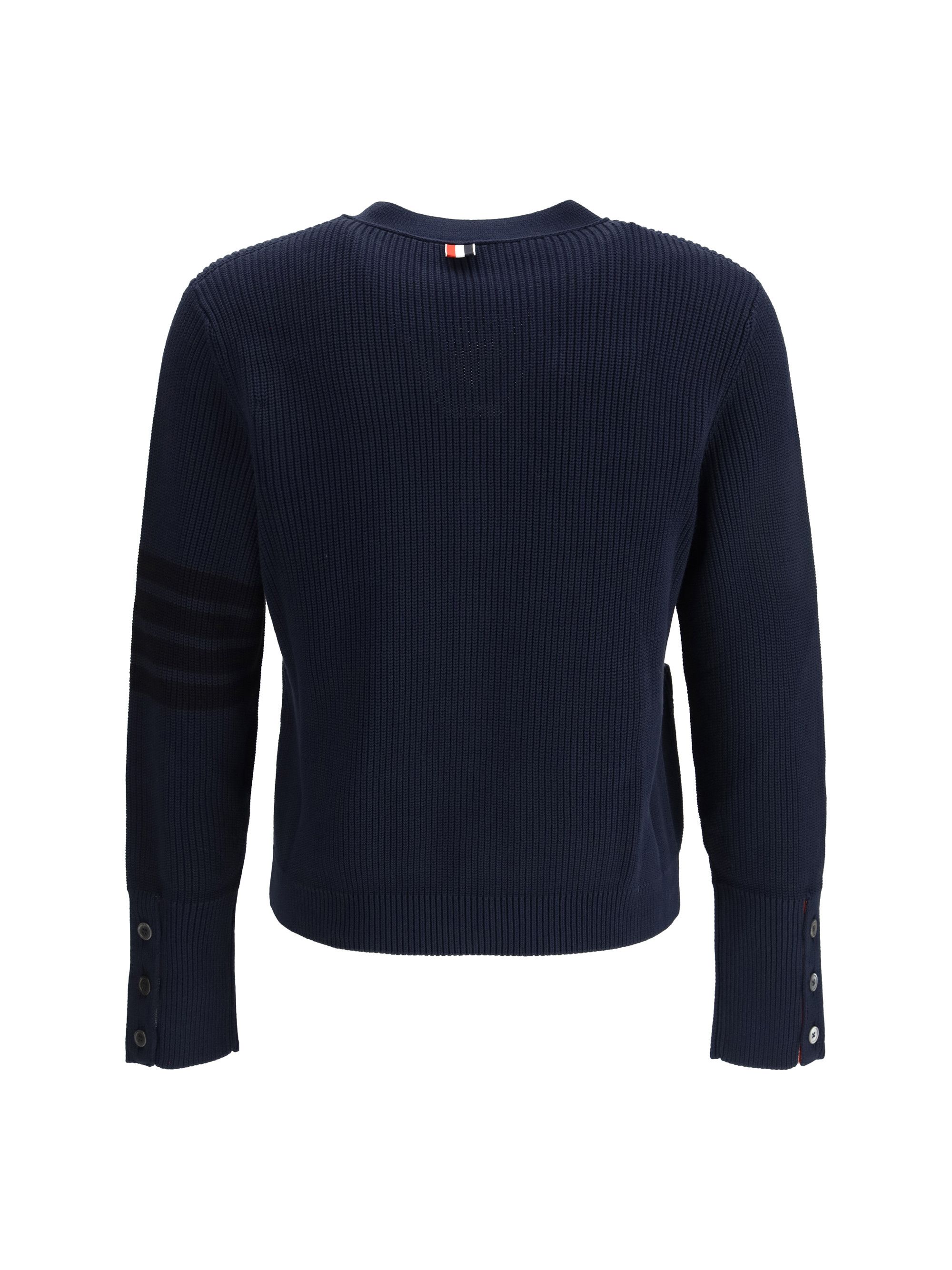 Thom Browne V-neck Cardigan Size US L / EU 52-54 / 3 - 2 Thumbnail