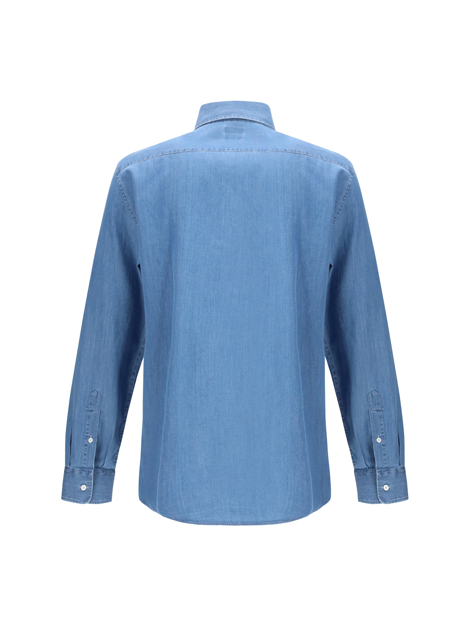 Brunello Cucinelli Cotton denim Shirt Size US XXL / EU 58 / 5 - 2 Thumbnail