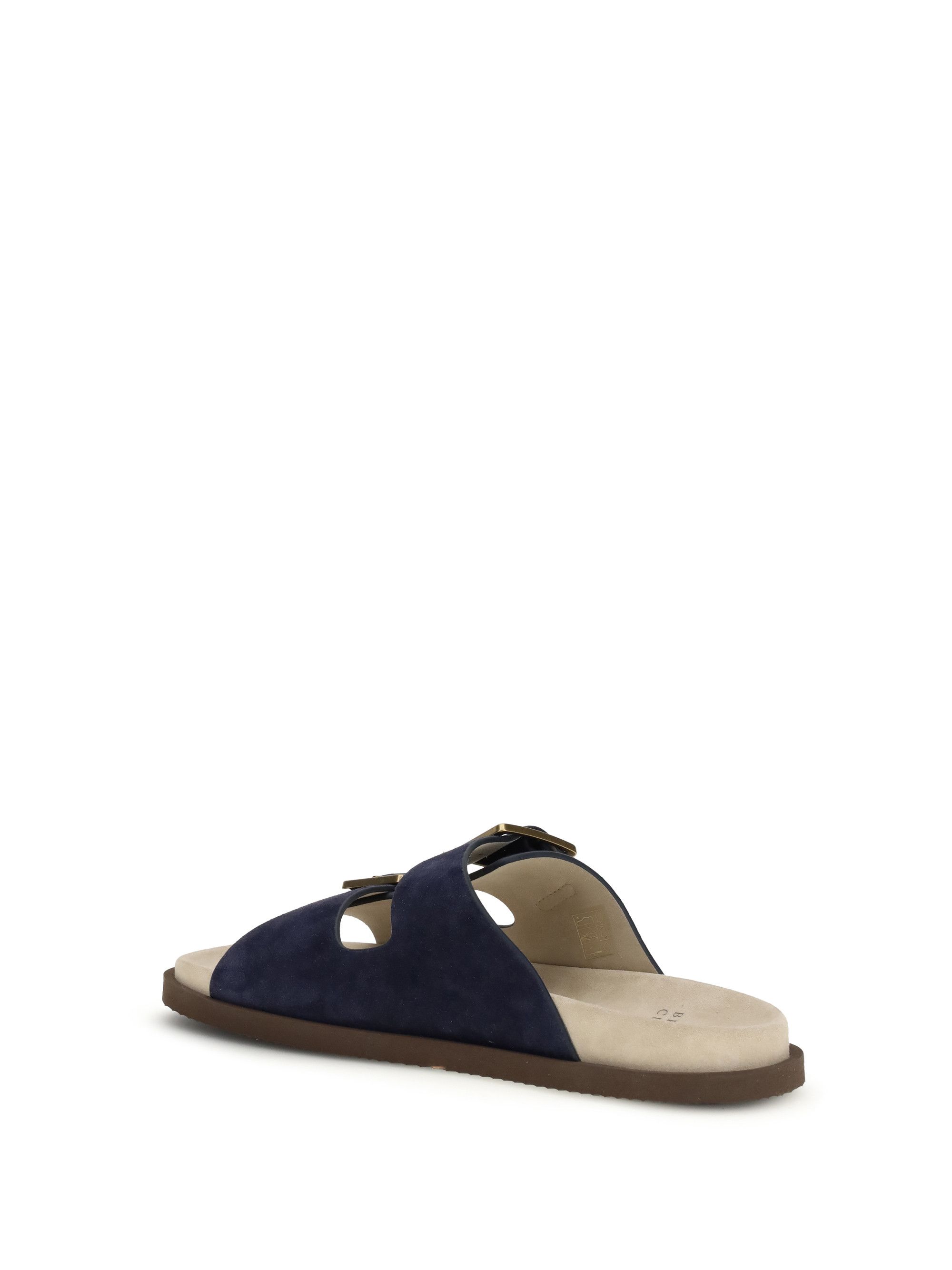 Brunello Cucinelli Suede Sandals Size US 7 / EU 40 - 3 Thumbnail