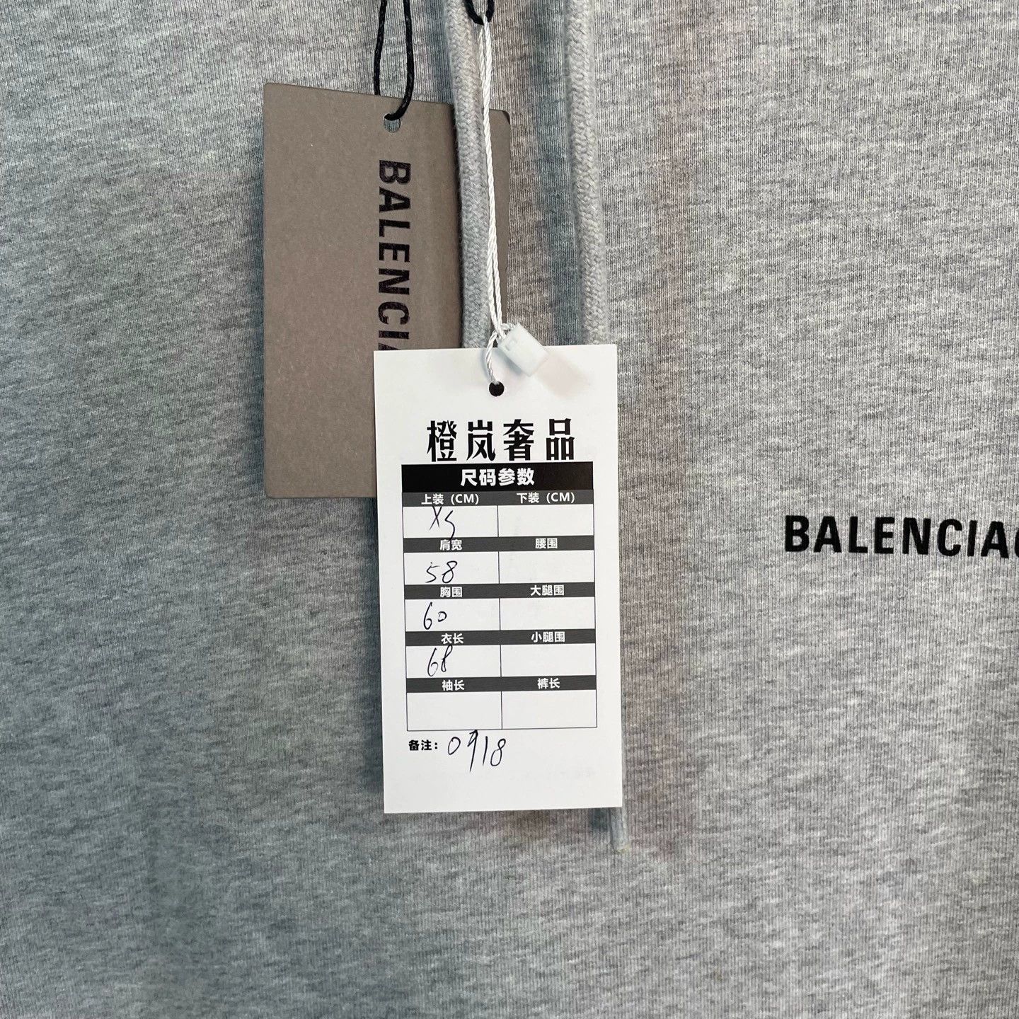 Balenciaga balenciaga gray hoodie with logo Size US XS / EU 42 / 0 - 5 Thumbnail