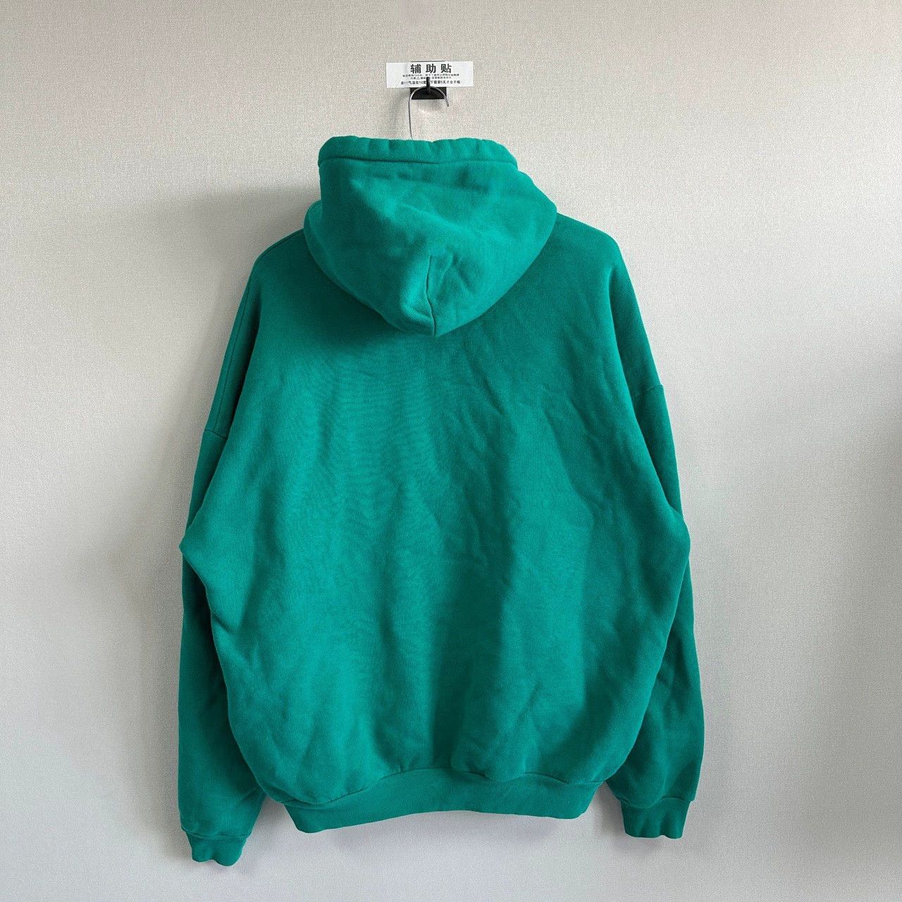 Balenciaga balenciaga turquoise hoodie with logo Size US M / EU 48-50 / 2 - 2 Thumbnail
