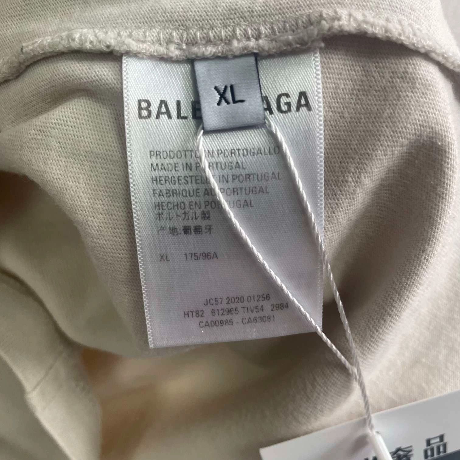 Balenciaga balenciaga short sleeve logo t-shirt xl Size US XL / EU 56 / 4 - 4 Thumbnail