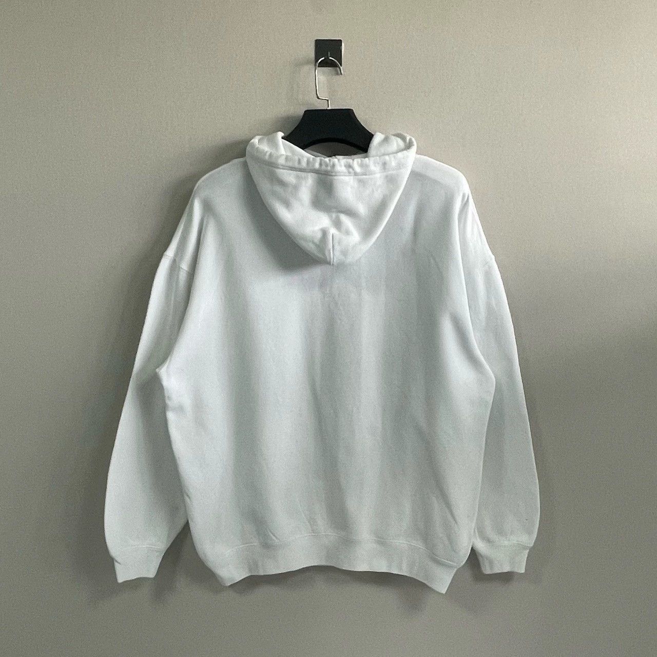 Balenciaga balenciaga logo print hoodie in white Size US XS / EU 42 / 0 - 2 Thumbnail