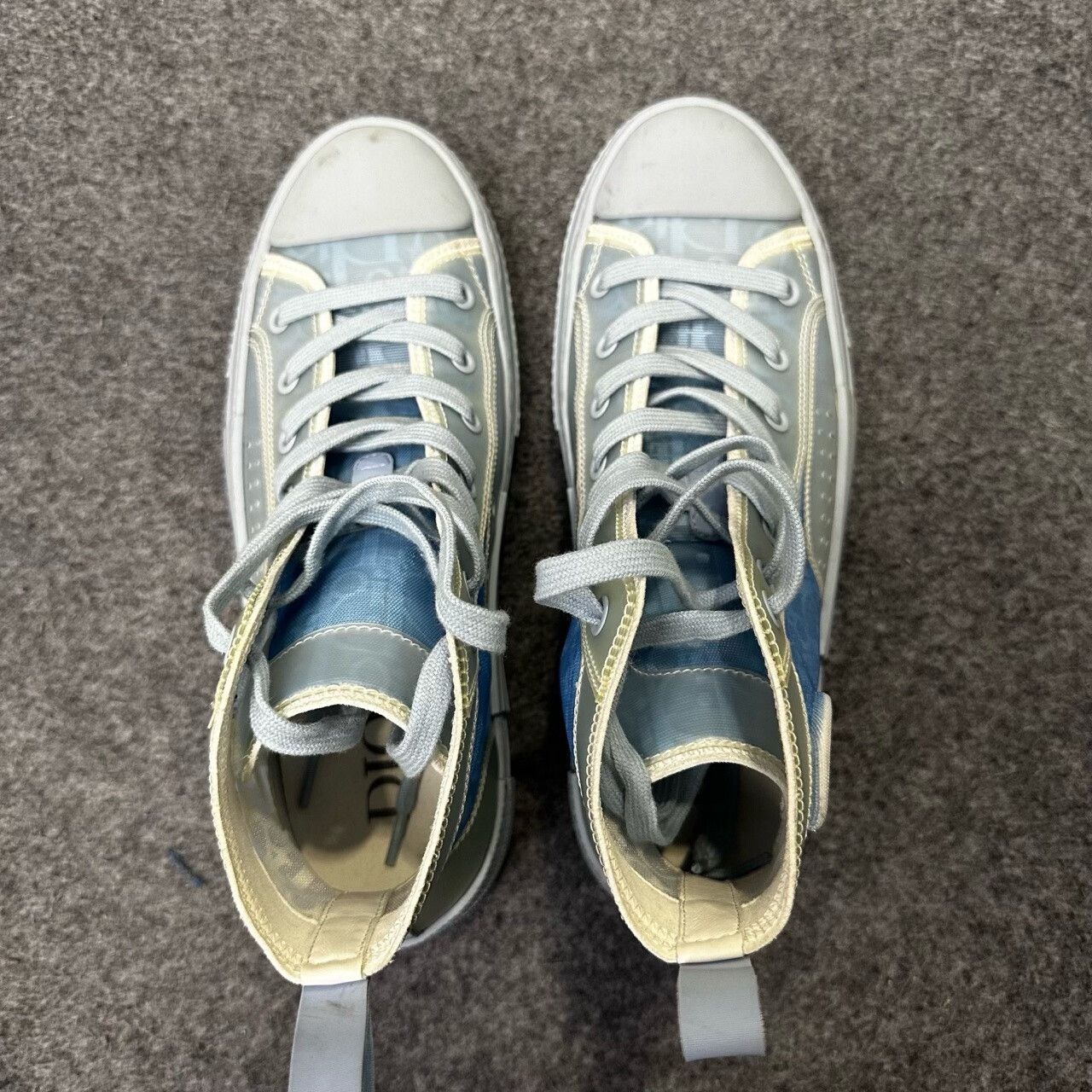 Dior Dior High-Top Sneakers Archive Collaboration Size US 8 / EU 41 - 2 Thumbnail