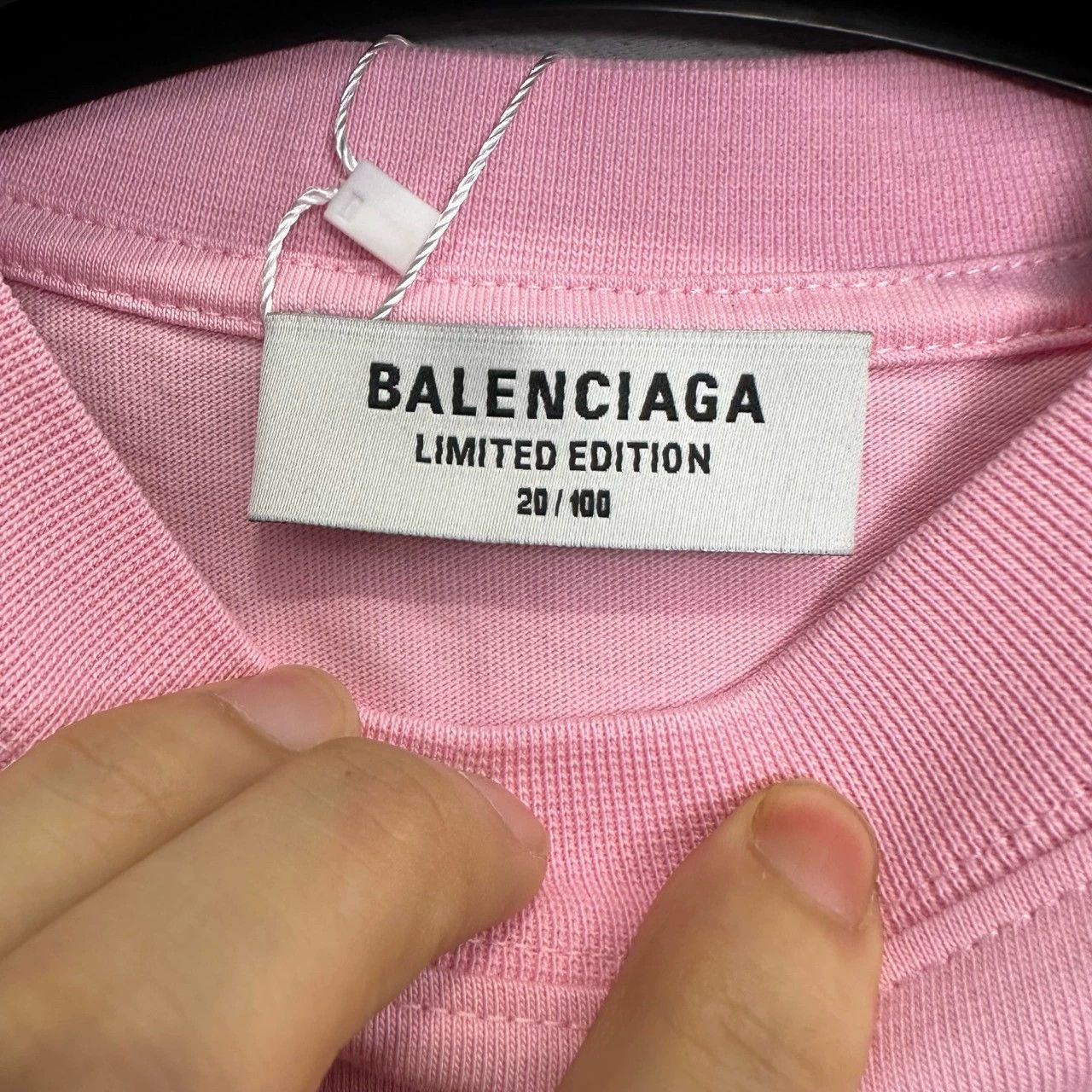 Balenciaga balenciaga pink london short sleeve t-shirt Size XS / US 0-2 / IT 36-38 - 3 Thumbnail