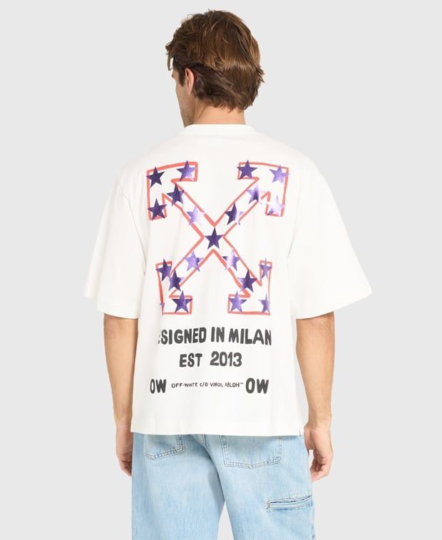 Off-White Crew neck t-shirt Size US XL / EU 56 / 4 - 2 Thumbnail
