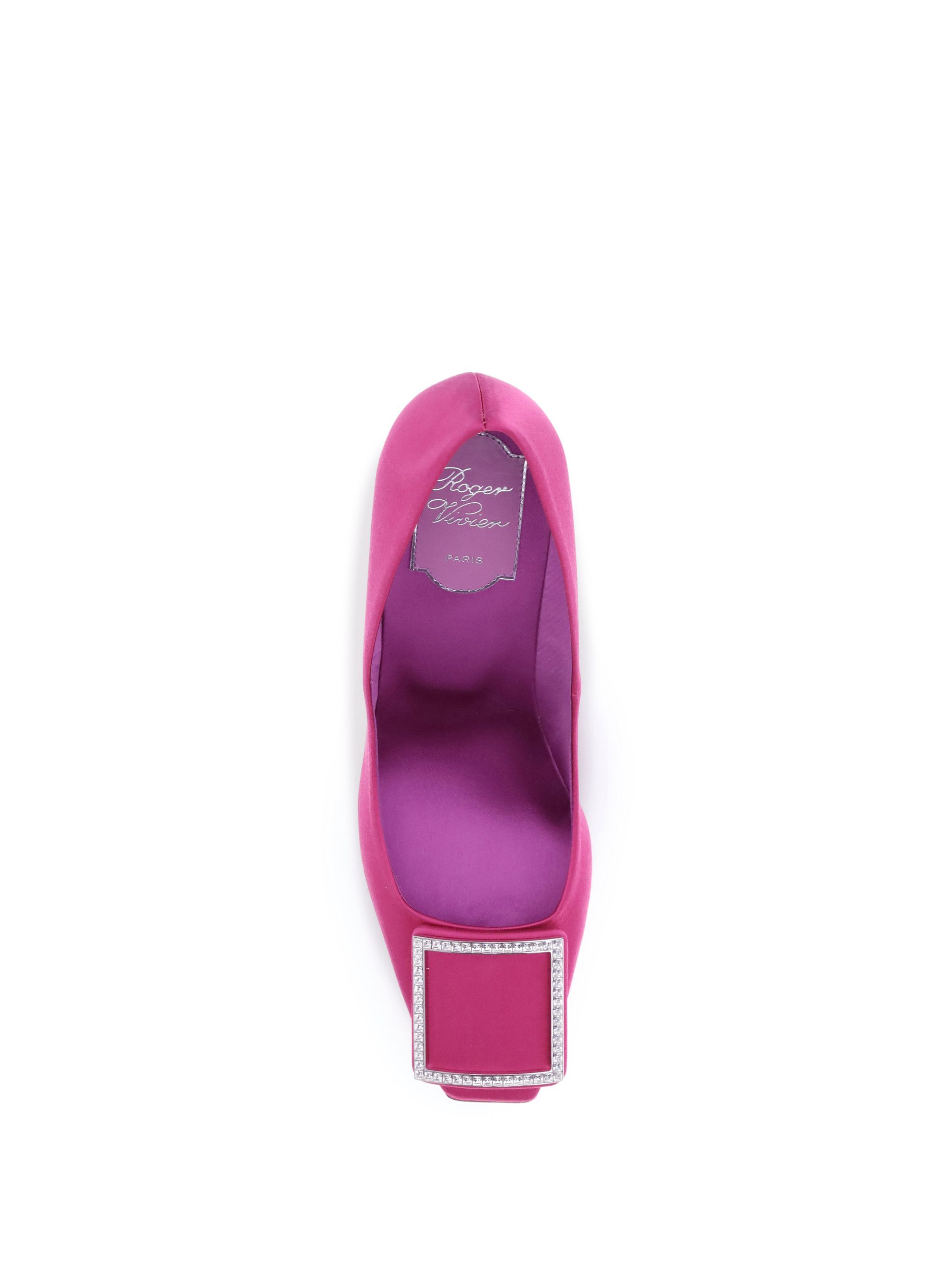 Roger Vivier Satin Trompette Décolletés Size US 7.5 / IT 37.5 - 4 Thumbnail