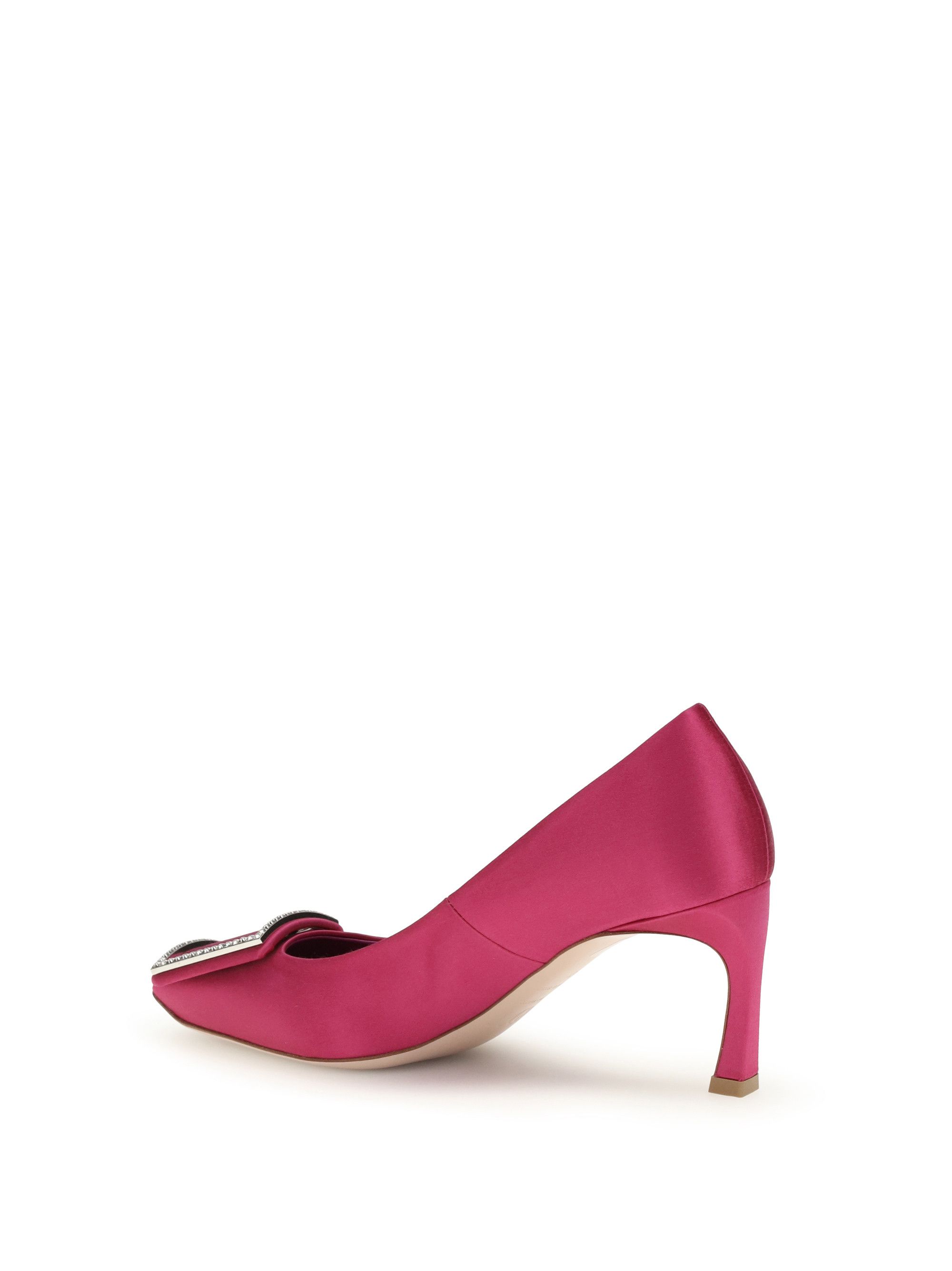 Roger Vivier Satin Trompette Décolletés Size US 8 / IT 38 - 3 Thumbnail