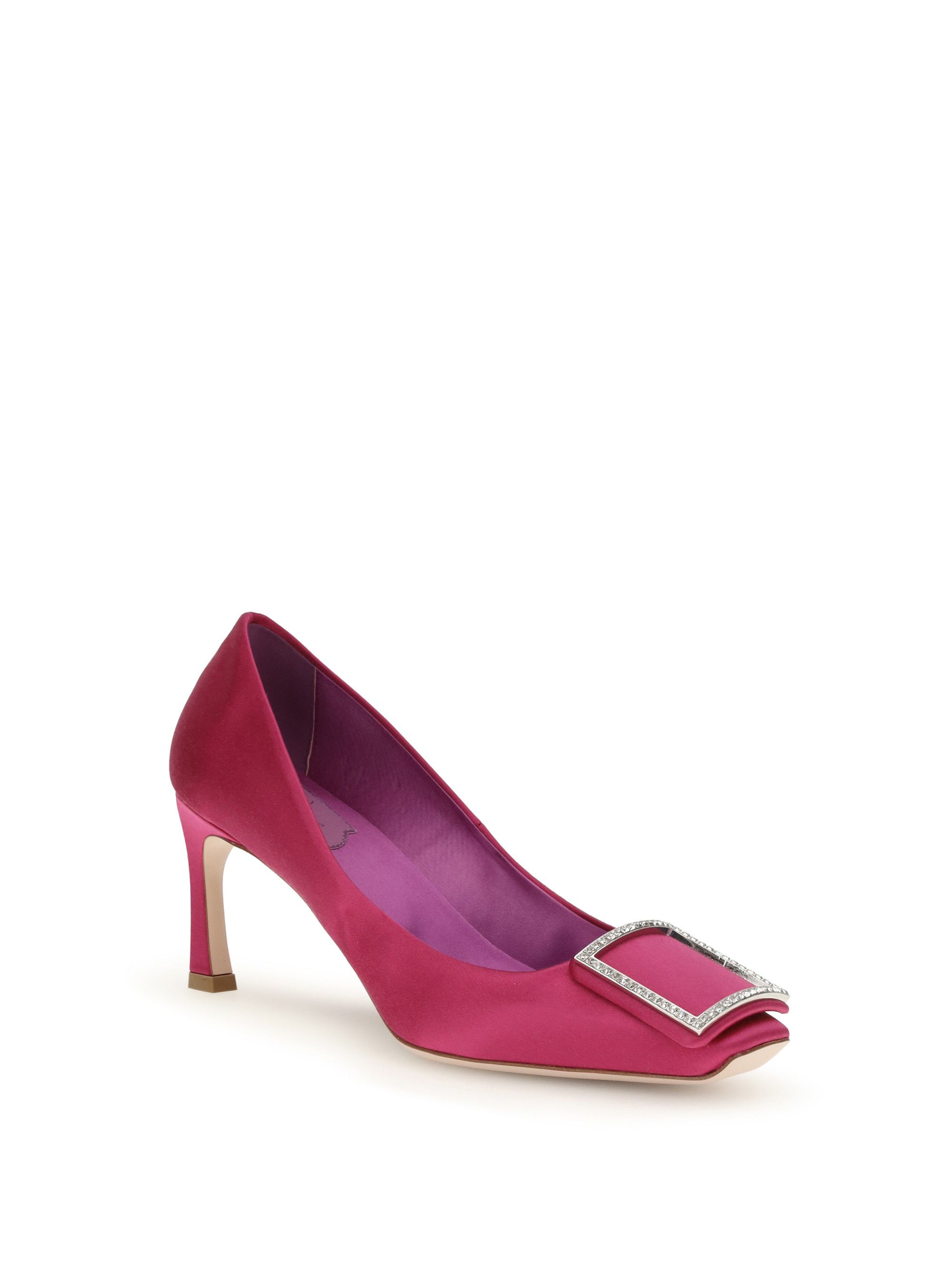 Roger Vivier Satin Trompette Décolletés Size US 8 / IT 38 - 2 Thumbnail
