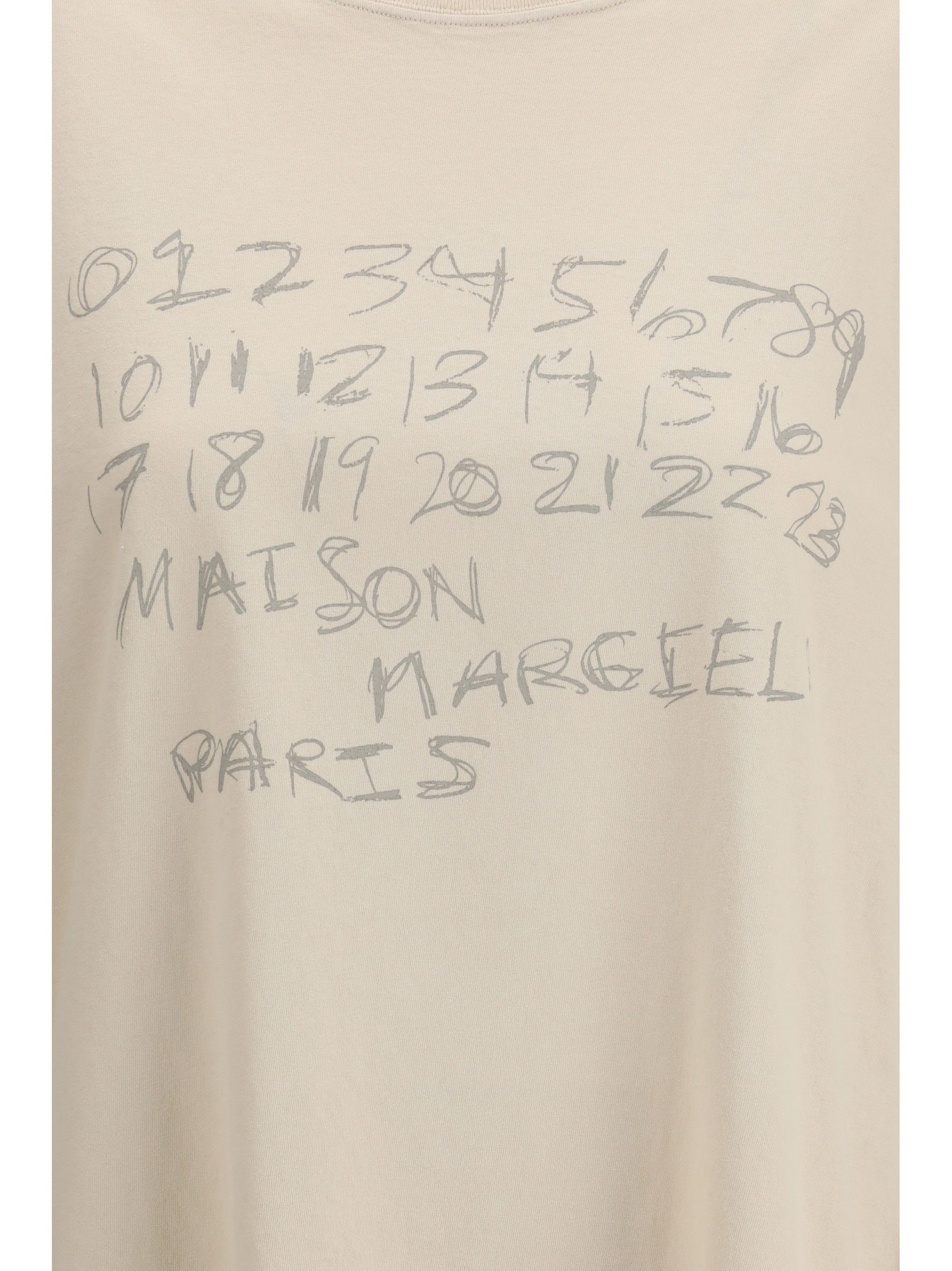 Maison Margiela Cotton T-shirt with numeric logo Size M / US 6-8 / IT 42-44 - 3 Thumbnail