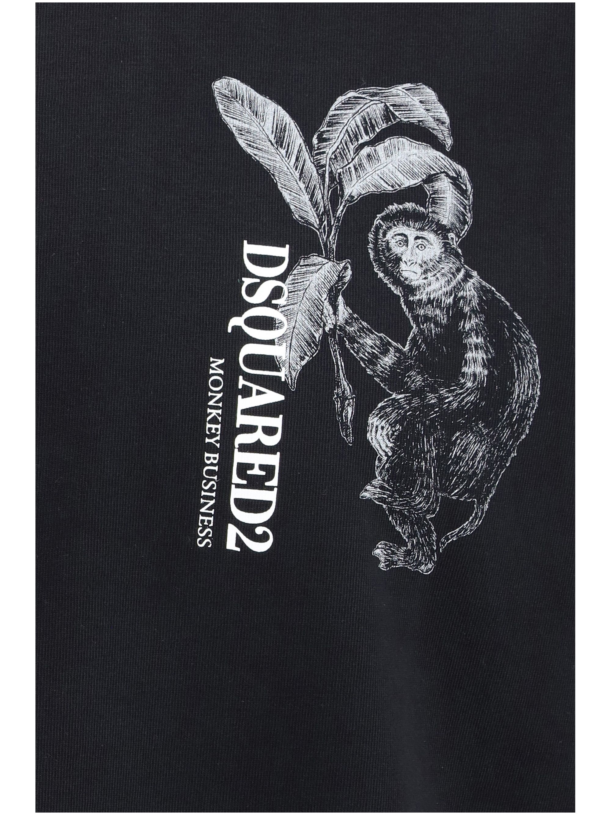 Dsquared2 Monkey business T-shirt Size US XXL / EU 58 / 5 - 3 Thumbnail